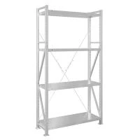 Металлический стеллаж Практик MS U 2000x1200x400/4