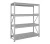 Стеллаж металлический Практик MS Pro 2500/1010x400/4